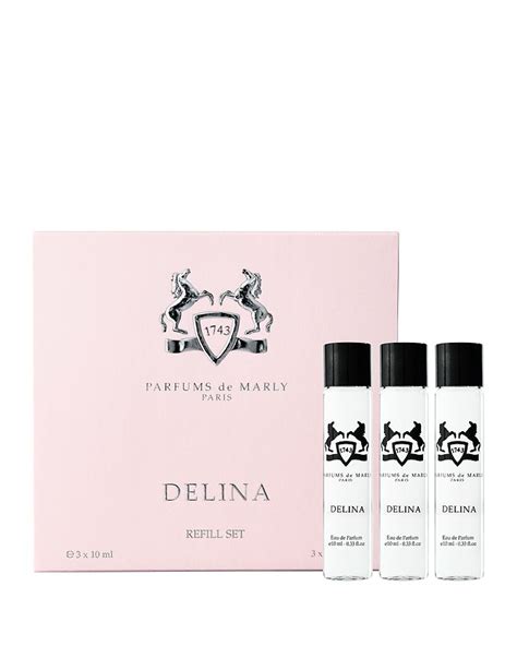 parfums de marly delina refill travel set|where to buy delina perfume.